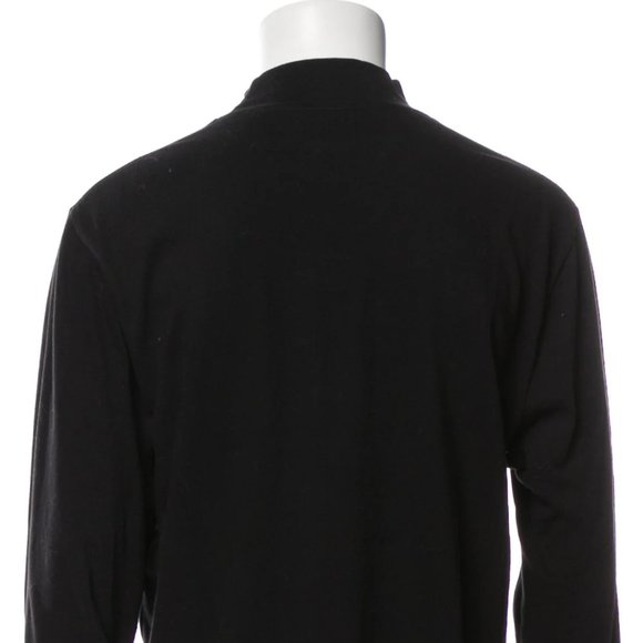 Aimé Leon Dore Black Mock Neck Long Sleeve Sweater Shirt, Size M - Picture 14 of 16